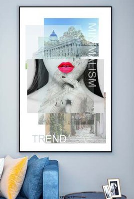 File in ấn File tranh hiện đại pha lê gương KF82677 (bản gốc) cao cấp