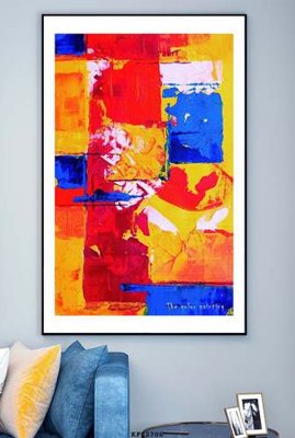 Download file gốc File tranh hiện đại pha lê gương KF82706 (in lụa) nghệ thuật