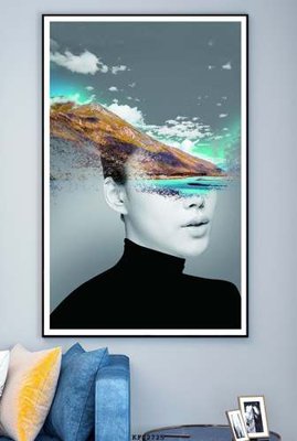 Tải về hình ảnh gốc File tranh hiện đại pha lê gương KF82725 sắc nét