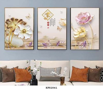 Download file ảnh gốc File tranh hiện đại pha lê gương KF82841 để in ấn