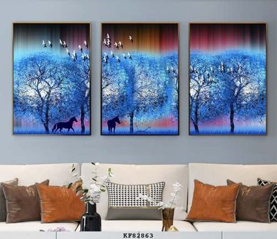 Download file tranh File tranh hiện đại pha lê gương KF82863 (file gốc PSD)