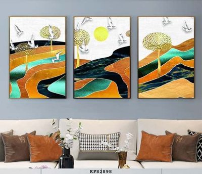 Mua file gốc File tranh hiện đại pha lê gương KF82898 (PSD) tại Filetranh.com