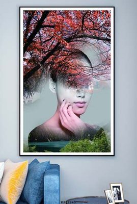 Tệp tin gốc File tranh hiện đại pha lê gương KF82945 (chất lượng) File tranh hiện đại pha lê gương KF82945