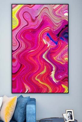 File tranh gốc File tranh hiện đại pha lê gương KF82959 (bản quyền) Filetranh.com