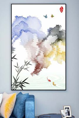 File in trần File tranh hiện đại pha lê gương KF83047 (file gốc) phong thủy