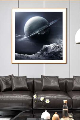 Tải file File tranh hiện đại pha lê gương KF83075 (gốc) chủ đề phong thủy