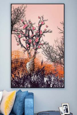 Tải file gốc File tranh hiện đại pha lê gương KF83107 (in khổ lớn) không mờ