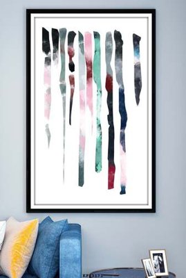 File PSD File tranh hiện đại pha lê gương KF83171 (gốc) nhiều lớp (multi-layer)