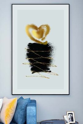 File gốc File tranh hiện đại pha lê gương KF83186 (in lụa) tranh mã đáo