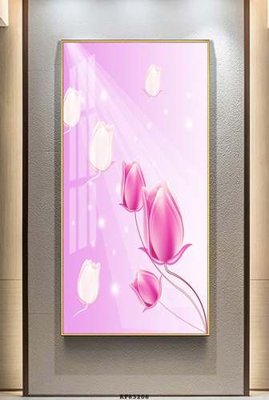 Ảnh gốc File tranh hiện đại pha lê gương KF83206 (độ nét cao) in mica