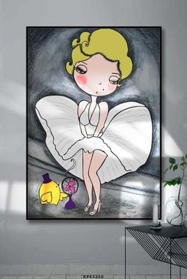 Tải về hình ảnh gốc File tranh hiện đại pha lê gương KF83210 sắc nét