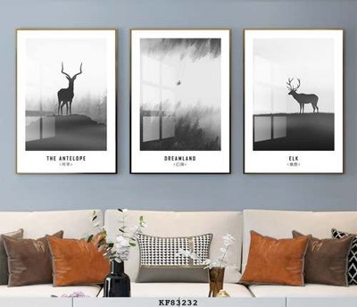 File in lụa File tranh hiện đại pha lê gương KF83232 (tân cổ điển) File tranh hiện đại pha lê gương KF83232