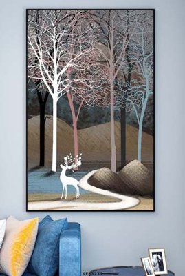 File gốc File tranh hiện đại pha lê gương KF83239 (phiên bản chuẩn) để in ấn