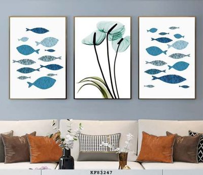 File tranh gốc File tranh hiện đại pha lê gương KF83247 (bản quyền) Filetranh.com