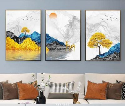 File gốc File tranh hiện đại pha lê gương KF83322 (cho in ấn) từ kho Filetranh