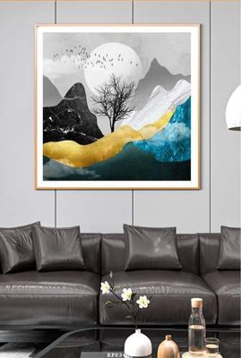 File PSD File tranh hiện đại pha lê gương KF83465 (nguyên gốc) chất lượng cao