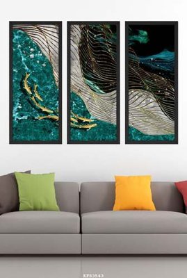 File gốc File tranh hiện đại pha lê gương KF83543 (phong cách) châu Âu