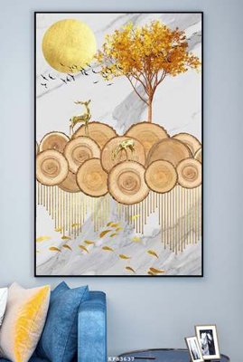 Download file tranh File tranh hiện đại pha lê gương KF83637 (file gốc PSD)