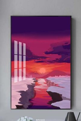 Download file File tranh hiện đại pha lê gương KF83665 (chuẩn in) File tranh hiện đại pha lê gương KF83665