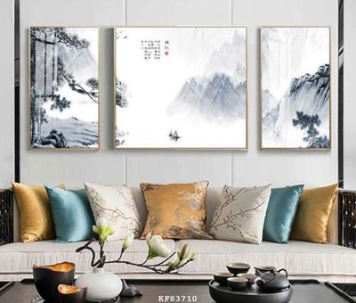 File gốc File tranh hiện đại pha lê gương KF83710 (chuẩn CMYK) cho nhà in