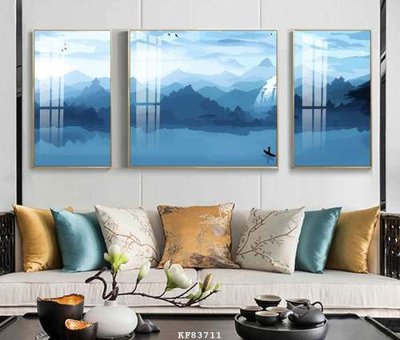 File tranh File tranh hiện đại pha lê gương KF83711 (gốc) chủ đề con người