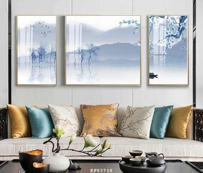 File ảnh File tranh hiện đại pha lê gương KF83718 (gốc) in poster