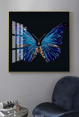 File tranh gốc File tranh hiện đại pha lê gương KF83785 (bản đẹp) độc quyền