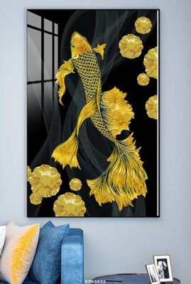 File ảnh File tranh hiện đại pha lê gương KF83832 (gốc) in quảng cáo ngoài trời