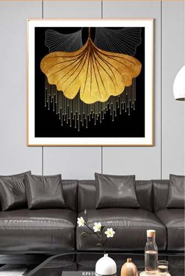 File in trần File tranh hiện đại pha lê gương KF83902 (file gốc) hoa văn 3D