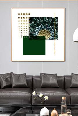 File tranh gốc File tranh hiện đại pha lê gương KF83909 (bản quyền) Filetranh.com