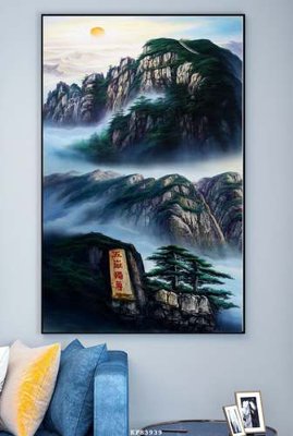 File ảnh File tranh hiện đại pha lê gương KF83939 (gốc) in Hiflex