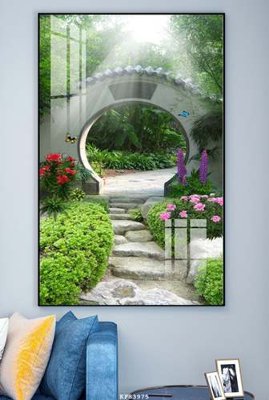 File gốc File tranh hiện đại pha lê gương KF83975 (thiết kế) độc quyền