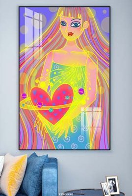 File gốc File tranh hiện đại pha lê gương KF83990 (cho in ấn) từ Filetranh.com