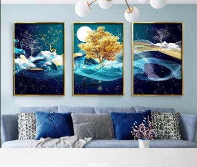 Download file File tranh hiện đại pha lê gương KF84029 (chất lượng in ấn)