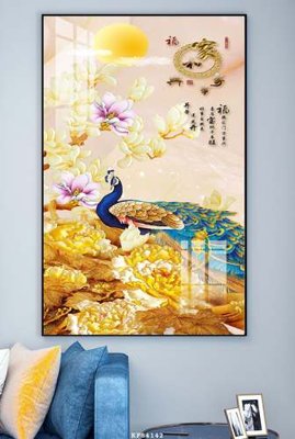 File tranh File tranh hiện đại pha lê gương KF84142 (gốc) chủ đề thành phố