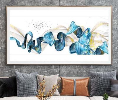 File in ấn File tranh hiện đại pha lê gương KF84188 chuyên nghiệp