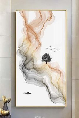 File gốc File tranh hiện đại pha lê gương KF84249 (trang trí) phòng trẻ em