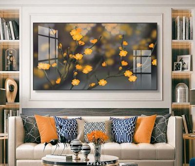 File in ấn File tranh hiện đại pha lê gương KF84253 (bản gốc) sắc nét