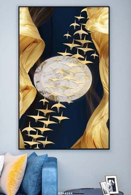 File tranh File tranh hiện đại pha lê gương KF84269 (ảnh gốc) không bị mờ