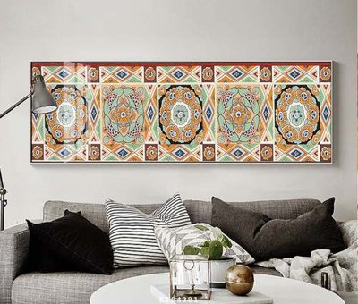 Mua file gốc File tranh hiện đại pha lê gương KF84381 (in ấn) tại Filetranh.com