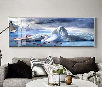 File gốc File tranh hiện đại pha lê gương KF84465 (vector) cho in ấn