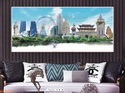 File gốc File tranh hiện đại pha lê gương KF90007 (dành cho quảng cáo)