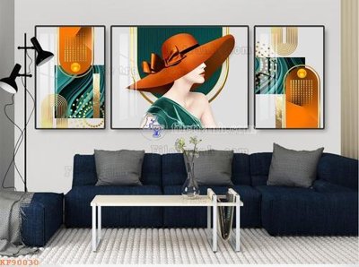 Download file ảnh gốc File tranh hiện đại pha lê gương KF90030 để in ấn