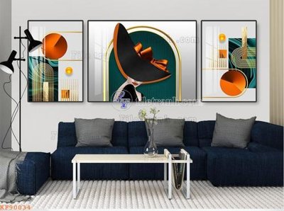 Tải file gốc File tranh hiện đại pha lê gương KF90034 (in khổ lớn) không vỡ