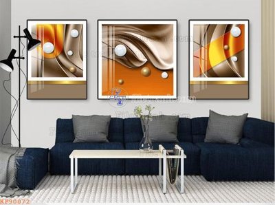 File gốc File tranh hiện đại pha lê gương KF90072 (in lụa) họa tiết 3D