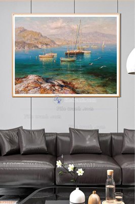 File gốc File tranh hiện đại pha lê gương KF90097 (ảnh chi tiết) để in trần