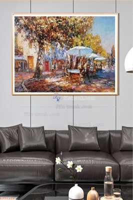 File ảnh File tranh hiện đại pha lê gương KF90108 (gốc) in backdrop sự kiện