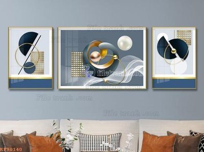 Download file File tranh hiện đại pha lê gương KF90140 (gốc) in mica bàn thờ