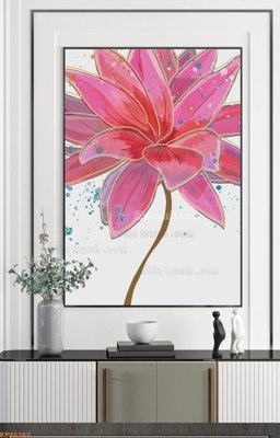 File tranh File tranh hiện đại pha lê gương KF90162 (gốc) chủ đề động vật