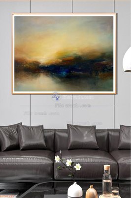 File tranh in tráng gương File tranh hiện đại pha lê gương KF90235 (siêu nét)